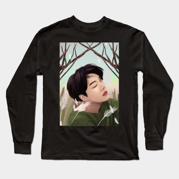 BTS JHOPE LOVE YOURSELF Long Sleeve T-Shirt by moritajung